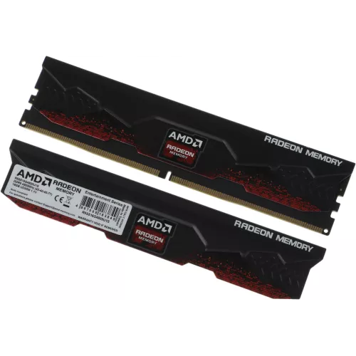 Память DDR5 16GB 4800MHz AMD R5S516G4800U1S Radeon R5 RTL Gaming PC4-38400 CL40 DIMM 288-pin 1.1В с радиатором Ret
