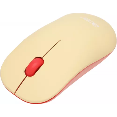 Мышь Acer OMR205 розовый/бежевый оптическая 1200dpi беспров. USB для ноутбука 3but (ZL.MCEEE.02L)