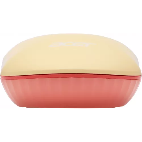 Мышь Acer OMR205 розовый/бежевый оптическая 1200dpi беспров. USB для ноутбука 3but (ZL.MCEEE.02L)