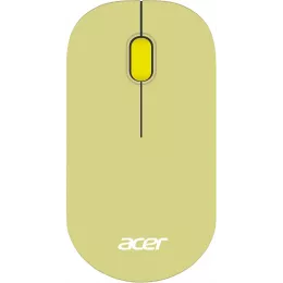 Мышь Acer OMR205 зеленый/желтый оптическая 1200dpi беспров. USB для ноутбука 3but (ZL.MCEEE.02J)