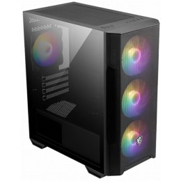 Корпус MSI MAG FORGE M100R черный без БП mATX 2x120mm 2xUSB2.0 1xUSB3.0 audio bott PSU