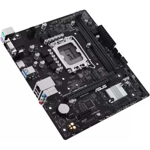 Материнская плата Asus PRIME H610M-R-SI Soc-1700 Intel H610 2xDDR5 mATX AC`97 8ch(7.1) GbLAN+VGA+HDMI+DP White Box