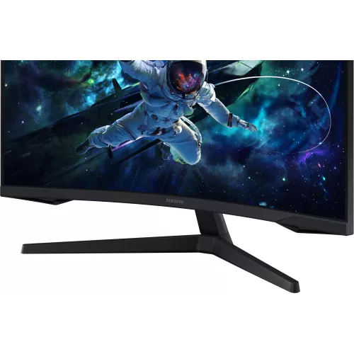 Монитор Samsung 27" Odyssey G5 S27CG550EI черный VA LED 1ms 16:9 HDMI матовая 300cd 178гр/178гр 2560x1440 165Hz FreeSync DP 2K USB 4.1кг