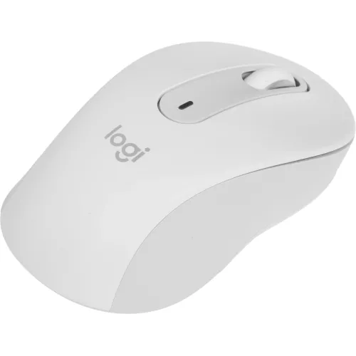 Мышь Logitech M650 белый/серый оптическая 4000dpi беспров. BT/Radio USB 4but (910-006392)