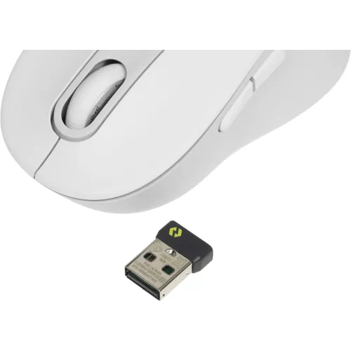 Мышь Logitech M650 белый/серый оптическая 4000dpi беспров. BT/Radio USB 4but (910-006392)