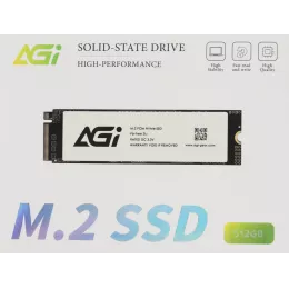 Накопитель SSD AGi PCIe 3.0 x4 512GB AGI512GIMAI298-BK AGI512GIMAI298 AI298 M.2 2280 OEM