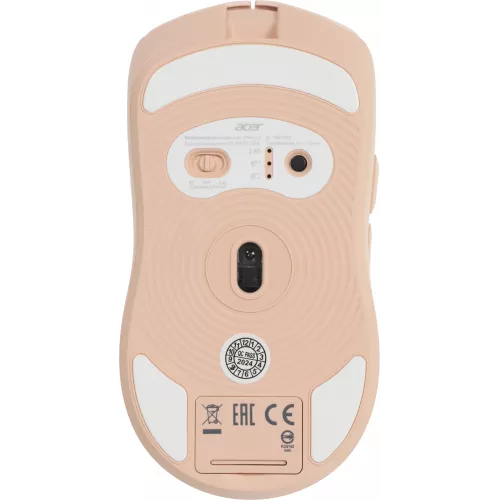 Мышь Acer OMR312 розовый оптическая 3200dpi беспров. BT/Radio USB 5but (ZL.MCECC.036)