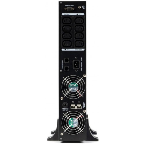 Источник бесперебойного питания Бастион Rapan-UPS 1000-Rack-IN-2X9-E 700Вт 1000ВА черный