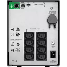 Источник бесперебойного питания APC Smart-UPS C SMC1000IC 600Вт 1000ВА черный