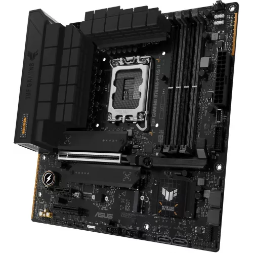 Материнская плата Asus TUF GAMING B760M-PLUS II Soc-1700 Intel B760 4xDDR5 mATX AC`97 8ch(7.1) 2.5Gg RAID+HDMI+DP