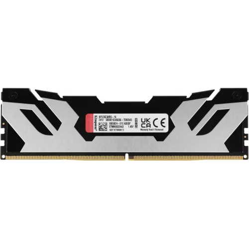 Память DDR5 16GB 7600MHz Kingston KF576C38RS-16 Fury Beast RTL Gaming PC5-60800 CL38 DIMM 288-pin 1.45В single rank с радиатором Ret