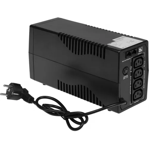Источник бесперебойного питания ITK Electra EET-0800VA-1-001 480Вт 800ВА черный