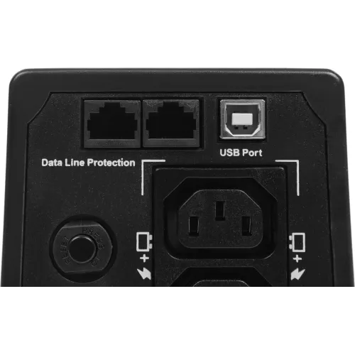 Источник бесперебойного питания ITK Electra EET-0800VA-1-001 480Вт 800ВА черный