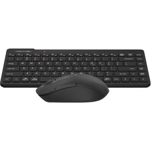 Клавиатура + мышь A4Tech Fstyler FG2200 Air2 клав:черный мышь:черный USB беспроводная slim (FG2200 AIR2 BLACK)