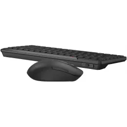Клавиатура + мышь A4Tech Fstyler FG2200 Air2 клав:черный мышь:черный USB беспроводная slim (FG2200 AIR2 BLACK)