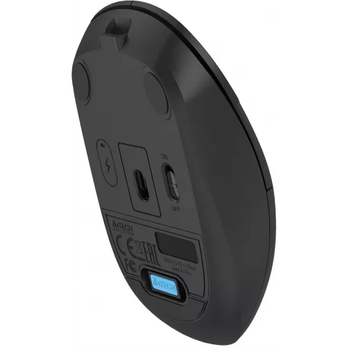 Мышь A4Tech Fstyler FG15C Air2 черный оптическая 1200dpi беспров. USB для ноутбука 3but (FG15C AIR2 BLACK)