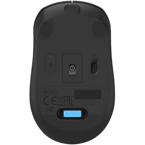 Мышь A4Tech Fstyler FG15C Air2 черный оптическая 1200dpi беспров. USB для ноутбука 3but (FG15C AIR2 BLACK)