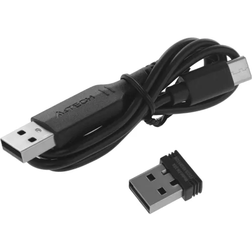Мышь A4Tech Fstyler FG15C Air2 черный оптическая 1200dpi беспров. USB для ноутбука 3but (FG15C AIR2 BLACK)