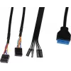 Корпус Accord ACC-3501 черный без БП ATX 8x120mm 5x140mm 2x200mm 2xUSB2.0 1xUSB3.0 audio bott PSU