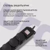 Сетевой фильтр Buro 400MDP-3-B 3м (4 розетки) черный (коробка)