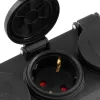 Сетевой фильтр Buro 400MDP-3-B 3м (4 розетки) черный (коробка)