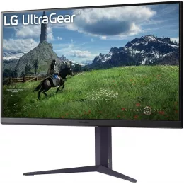 Монитор LG 31.5" UltraGear 32GS85Q-B черный IPS LED 16:9 HDMI матовая HAS 350cd 178гр/178гр 2560x1440 180Hz FreeSync DP 2K USB 7.5кг