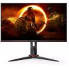 Монитор AOC 27" Q27G2U черный/красный VA LED 16:9 HDMI матовая HAS Piv 250cd 178гр/178гр 2560x1440 144Hz FreeSync Premium DP 2K USB 5.2кг