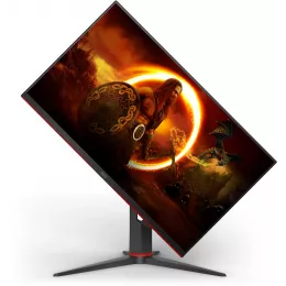 Монитор AOC 27" Q27G2U черный/красный VA LED 16:9 HDMI матовая HAS Piv 250cd 178гр/178гр 2560x1440 144Hz FreeSync Premium DP 2K USB 5.2кг