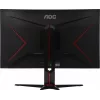 Монитор AOC 27" Q27G2U черный/красный VA LED 16:9 HDMI матовая HAS Piv 250cd 178гр/178гр 2560x1440 144Hz FreeSync Premium DP 2K USB 5.2кг