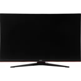 Монитор AOC 27" Q27G2U черный/красный VA LED 16:9 HDMI матовая HAS Piv 250cd 178гр/178гр 2560x1440 144Hz FreeSync Premium DP 2K USB 5.2кг