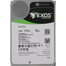 Жесткий диск Seagate SATA-III 24TB ST24000NM002H Server Exos X24 4KN (7200rpm) 512Mb 3.5"