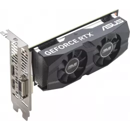 Видеокарта Asus PCI-E 4.0 RTX3050-O6G-LP-BRK NVIDIA GeForce RTX 3050 6Gb 96bit GDDR6 1507/14000 DVIx1 HDMIx1 DPx1 HDCP Ret low profile