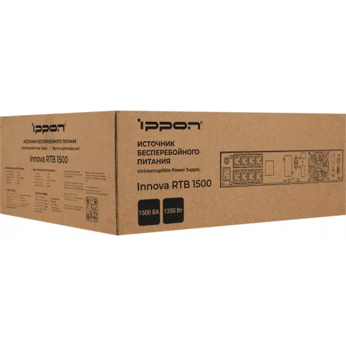 Источник бесперебойного питания Ippon Innova RTB 1500 1350Вт 1500ВА черный