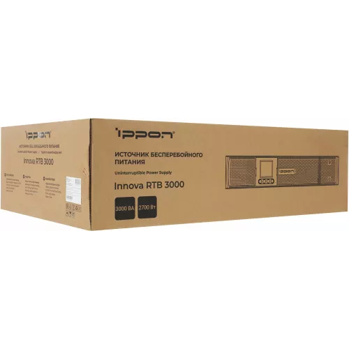 Источник бесперебойного питания Ippon Innova RTB 3000 2700Вт 3000ВА черный