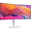 Монитор MSI 34" Modern MD342CQPW белый VA LED 21:9 HDMI M/M матовая HAS Piv 3500:1 300cd 178гр/178гр 3440x1440 120Hz DP UW USB 8.05кг