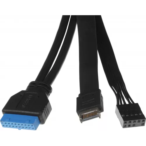 Корпус Formula SFF T11 черный без БП mATX 2xUSB2.0 2xUSB3.0 audio bott PSU
