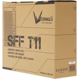 Корпус Formula SFF T11 черный без БП mATX 2xUSB2.0 2xUSB3.0 audio bott PSU