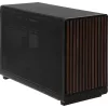 Корпус Lian-Li A3 Wood черный без БП mATX 10x120mm 2x140mm 2xUSB3.0 1xUSB3.1 audio bott PSU