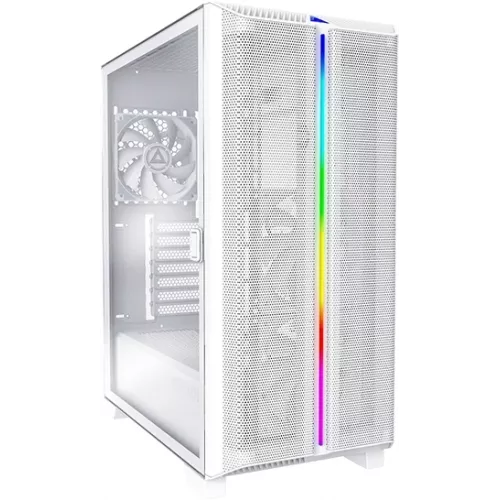 Корпус Montech Sky One Lite белый без БП ATX 5x120mm 5x140mm 2xUSB3.0 audio bott PSU
