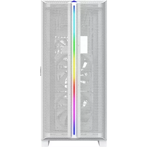 Корпус Montech Sky One Lite белый без БП ATX 5x120mm 5x140mm 2xUSB3.0 audio bott PSU