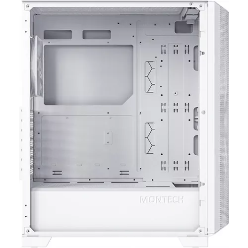 Корпус Montech Sky One Lite белый без БП ATX 5x120mm 5x140mm 2xUSB3.0 audio bott PSU
