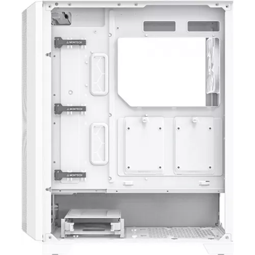 Корпус Montech Sky One Lite белый без БП ATX 5x120mm 5x140mm 2xUSB3.0 audio bott PSU