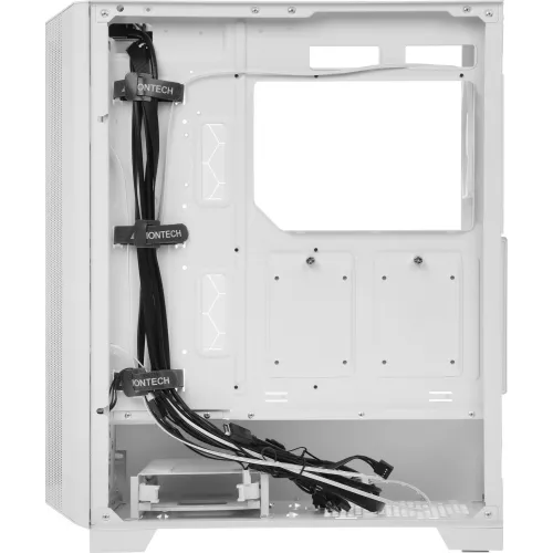 Корпус Montech Sky One Lite белый без БП ATX 5x120mm 5x140mm 2xUSB3.0 audio bott PSU