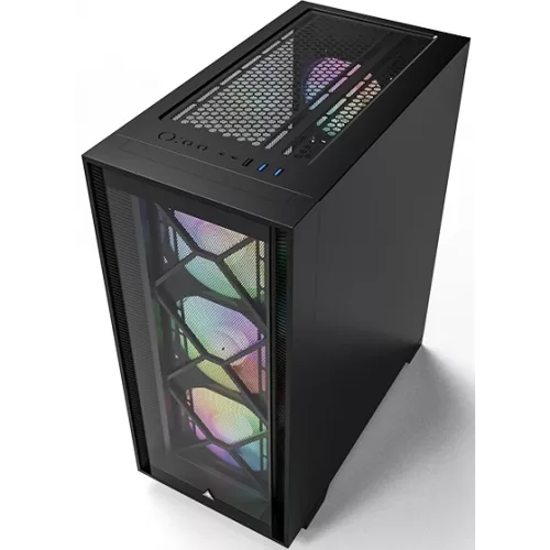 Корпус Montech Air 1000 Premium черный без БП ATX 1x120mm 3x140mm 1xUSB2.0 2xUSB3.0 audio bott PSU