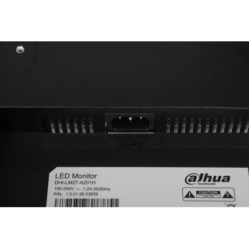 Монитор Dahua 27" DHI-LM27-A201H черный IPS LED 5ms 16:9 HDMI M/M матовая 1000:1 250cd 178гр/178гр 1920x1080 100Hz VGA DP FHD 4.7кг