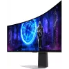 Монитор Samsung 49" Odyssey OLED G9 S49DG952SI серебристый OLED LED 32:9 HDMI M/M TV матовая HAS 250cd 178гр/178гр 5120x1440 240Hz FreeSync Premium Pro DP USB 12.6кг