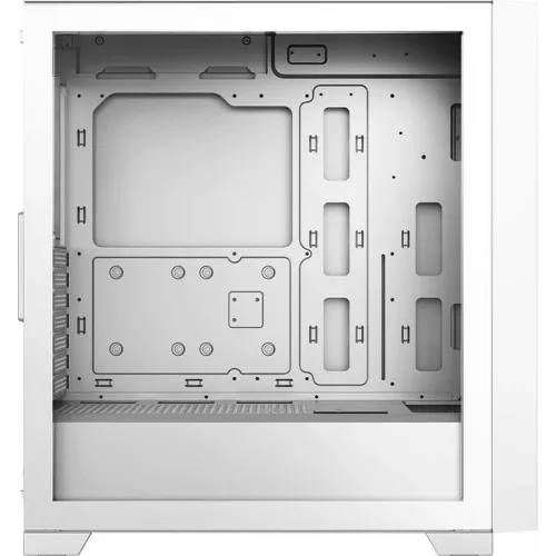Корпус PcCooler C3D510 WH белый без БП ATX 8x120mm 5x140mm 2xUSB3.0 audio bott PSU