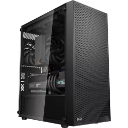Корпус PcCooler C3B310 BK черный без БП mATX 8x120mm 4x140mm 1xUSB2.0 1xUSB3.0 audio bott PSU