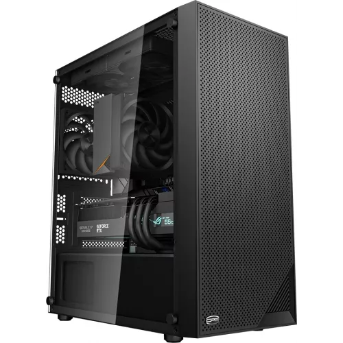 Корпус PcCooler C3B310 BK черный без БП mATX 8x120mm 4x140mm 1xUSB2.0 1xUSB3.0 audio bott PSU