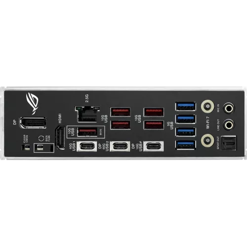 Материнская плата Asus ROG STRIX X870-F GAMING WIFI Socket AM5 AMD X870 4xDDR5 ATX AC`97 8ch(7.1) 2.5Gg RAID+HDMI+DP